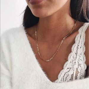 Gold chain necklace